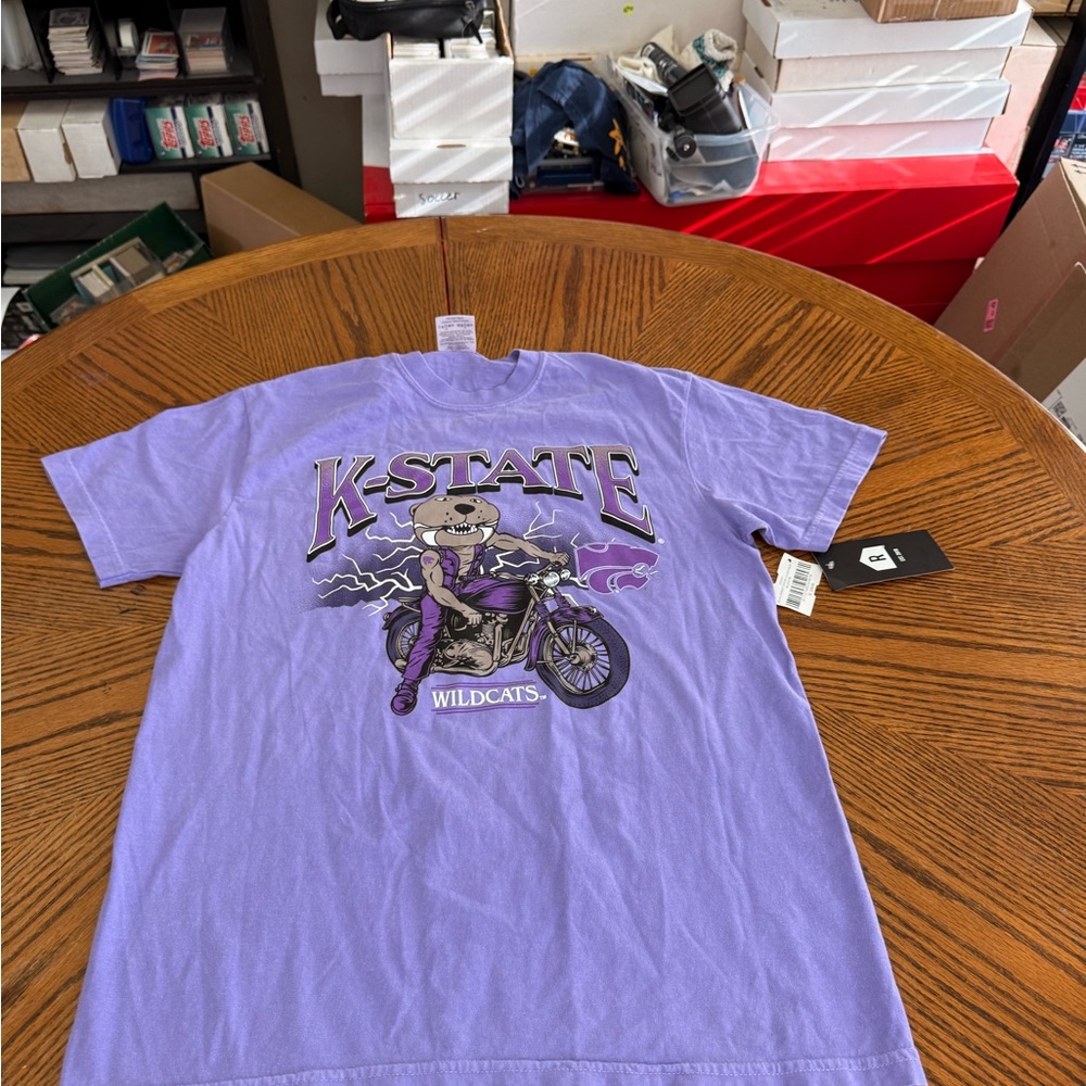 New with Tags K-State Wildcats Purple Graphic T-Shirt